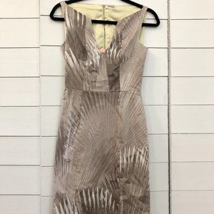 Elie Tahari palm fronds dress